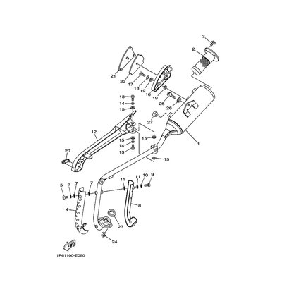 SPARK ARRESTER ASSY