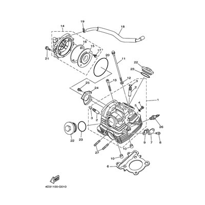 Yamaha Teil 4D31112F0000