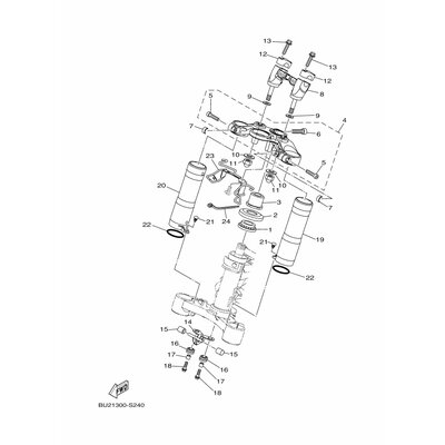 Yamaha Teil 1WS2334G0000