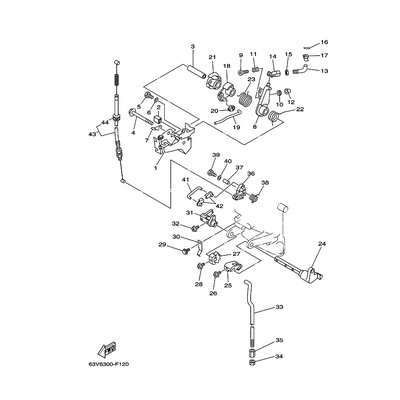 CONNECTOR, SHIFT RO