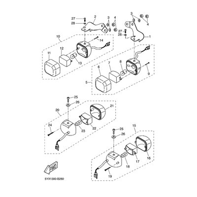 Yamaha Teil 3C7F11770000