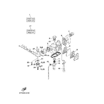 Yamaha Teil 67741112A100