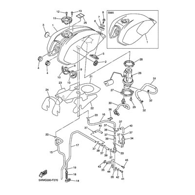 Yamaha Teil 5UX2419F0000