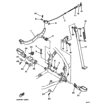 WASHER, PLAIN (7F7)