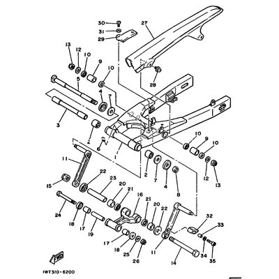 YBS66-6 WASHER, PLAIN