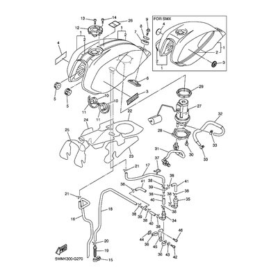 Yamaha Teil 5UXY24100004