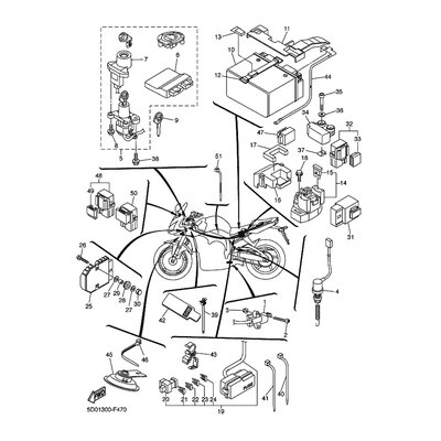 MAIN SW. IMMOBILIZER KIT