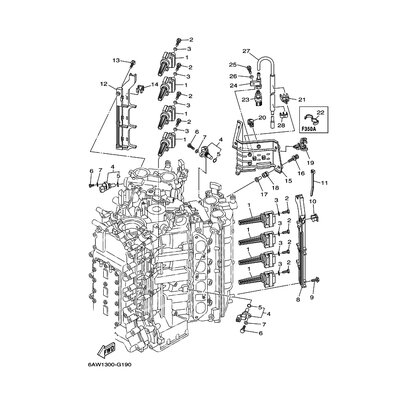 Yamaha Teil 6Y58366B0100