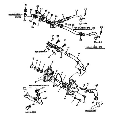 GEHAUSE, THERMOSTAT