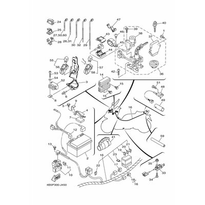 Yamaha Teil 4B5W82504000