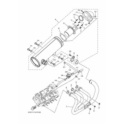 SPARK ARRESTER ASSY