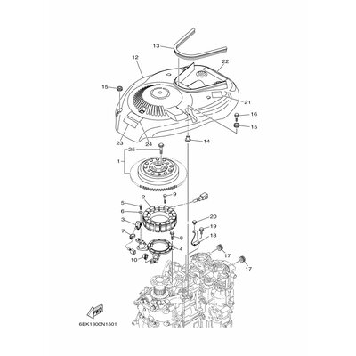 ROTOR ASSY WITH BOLTS