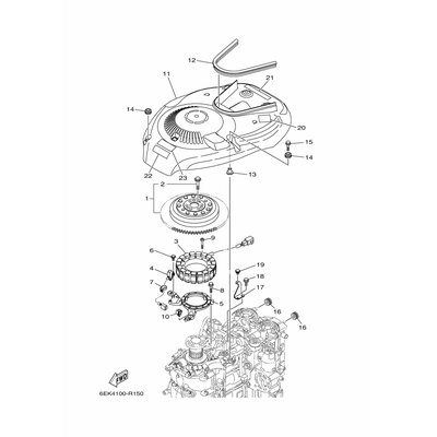 ROTOR ASSY WITH BOLTS