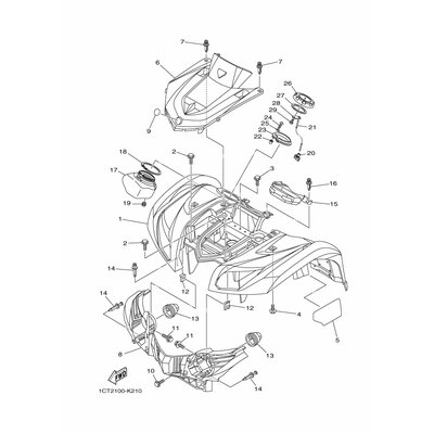 Yamaha Teil 37SF83090000