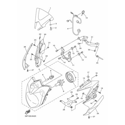 ABDECKUNG, INSTRUMENT