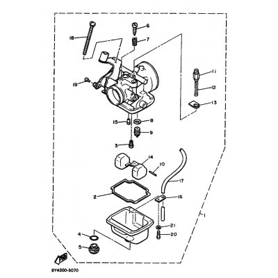 SCREW, FLAT HEAD (3R3)