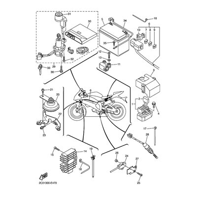 MAIN SW. IMMOBILIZER KIT