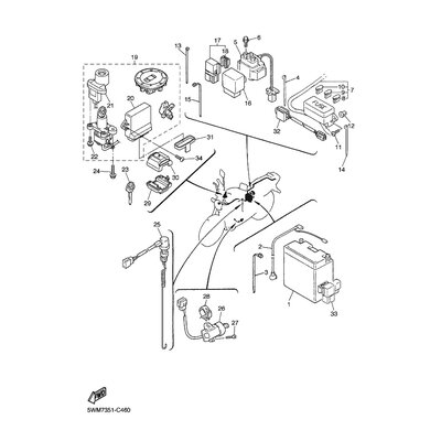 MAIN SW. IMMOBILIZER KIT