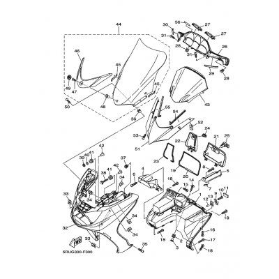 SCREW, FLAT HEAD (3R3)