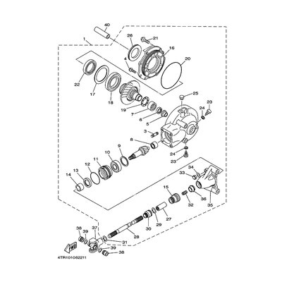 SHAFT DRIVE SUB ASSY