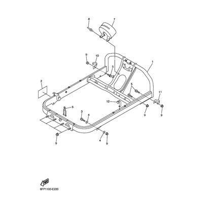 Yamaha Teil 8FP238700000