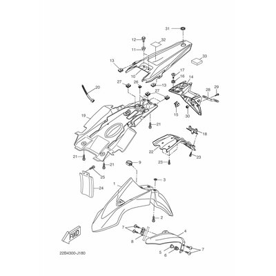 Yamaha Teil 5D7F15680200