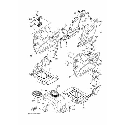 BRKT., FR. STORAGE