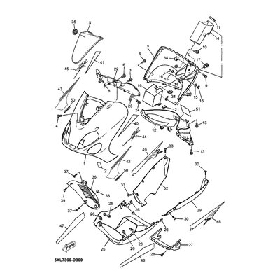 Yamaha Teil 5XLF835C0000