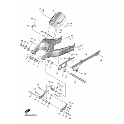 HALTER, BREMSSCHLAUCH