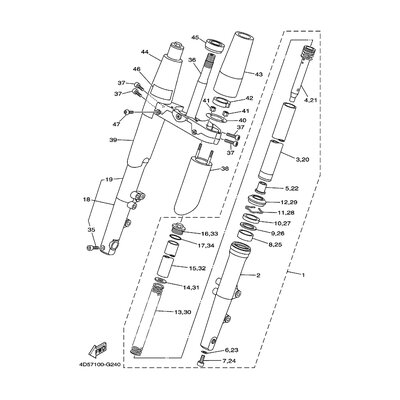 Yamaha Teil 4D5238440000