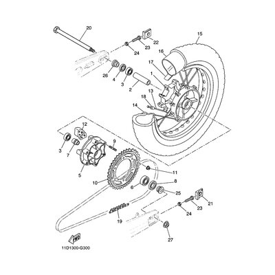 Yamaha Teil 9456X0811000