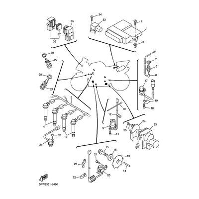 Yamaha Teil 5PW858960000