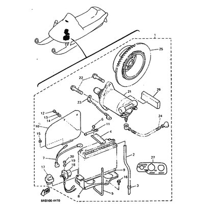 STARTING MOTOR SET