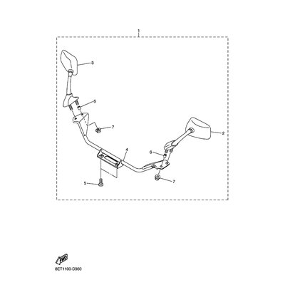 Yamaha Teil 8ET262A00000