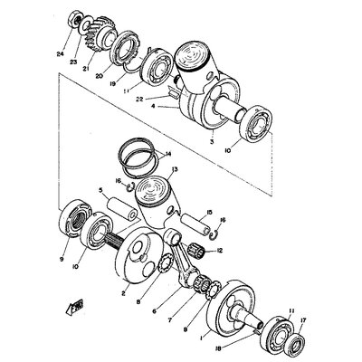 CRANK ASSY