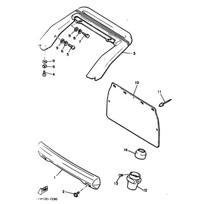 REAR BUMPER COMP