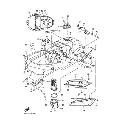 Yamaha Teil 5VYYK241M0P0