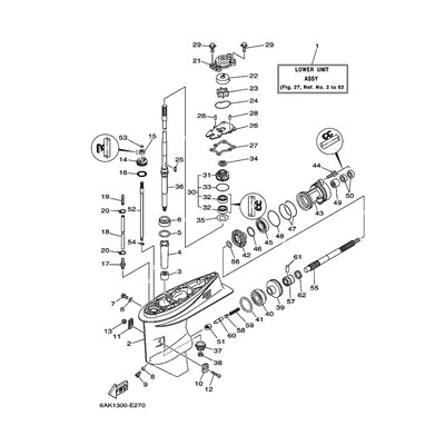 Yamaha Teil 69W45301004D