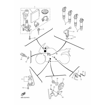 MAIN SW. IMMOBILIZER KIT