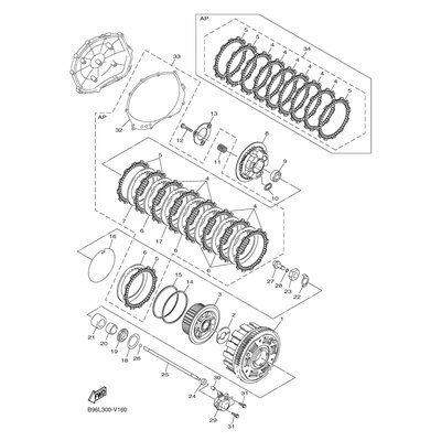 FRICTION PLATE KIT