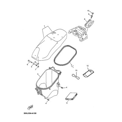 Yamaha Teil 5KKF819UF200