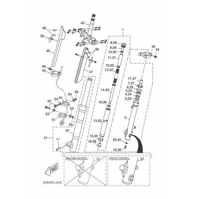 Yamaha Teil 22BF314F1000