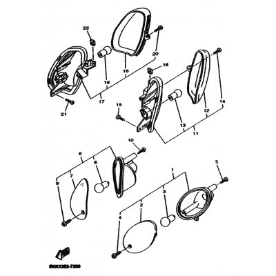 SCHUTZGLAS, BLINKER