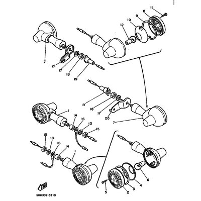 STUTZE, BLINKER 1