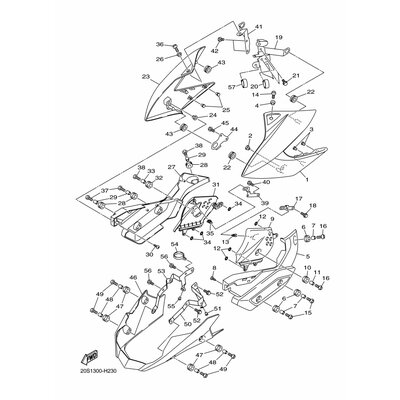 Yamaha Teil 20S2172T0000