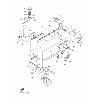 Yamaha Teil 5S72588F0000