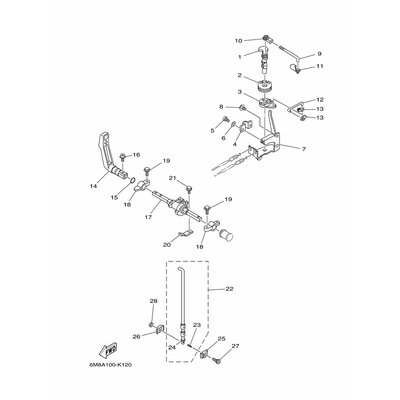 SCREW, PAN HEAD(6G1)