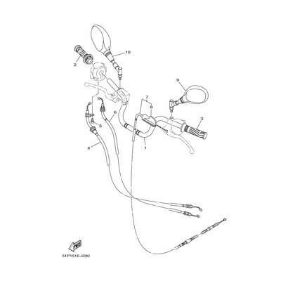 Yamaha Teil 9850N0501000