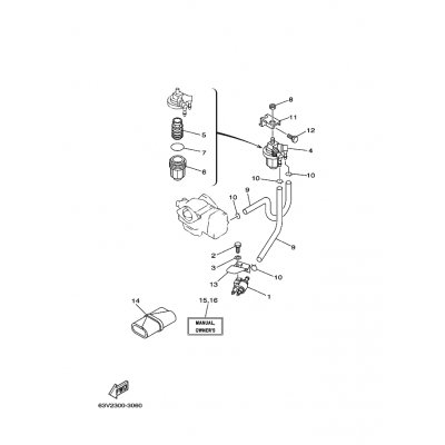 Yamaha Teil 63V281998BR0