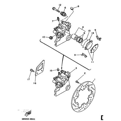 BREMSSCHEIBE, HINTEN 2